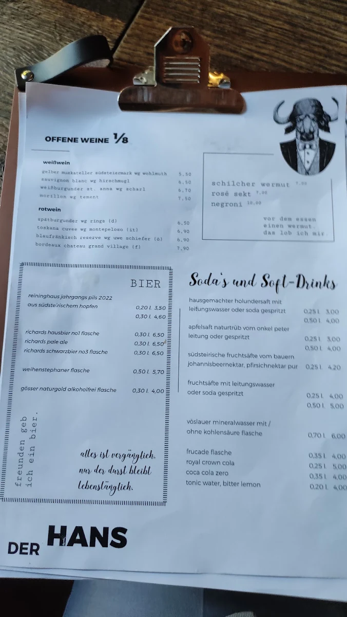 Speisekarte photo 1