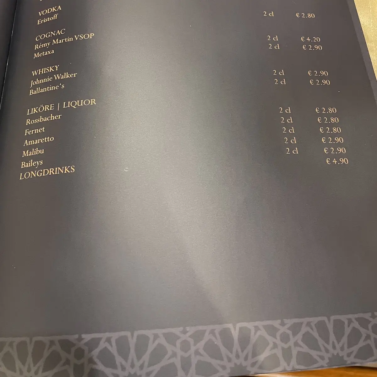 Speisekarte photo 4