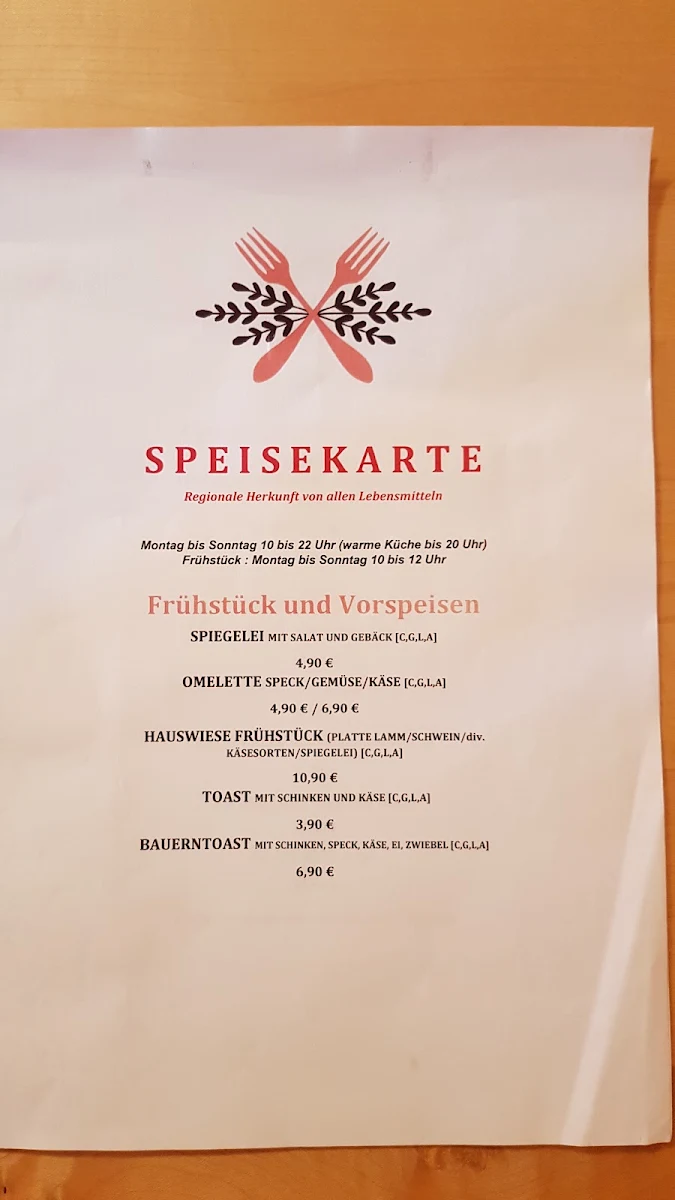 Speisekarte photo 10