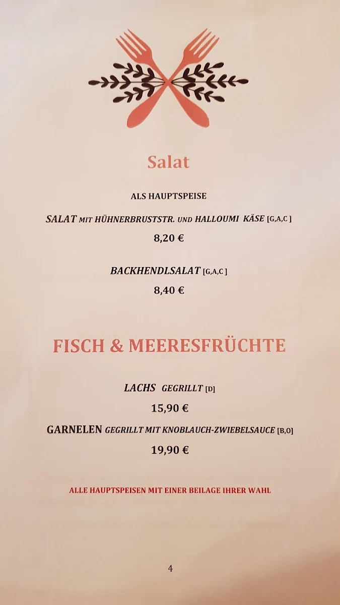 Speisekarte photo 8