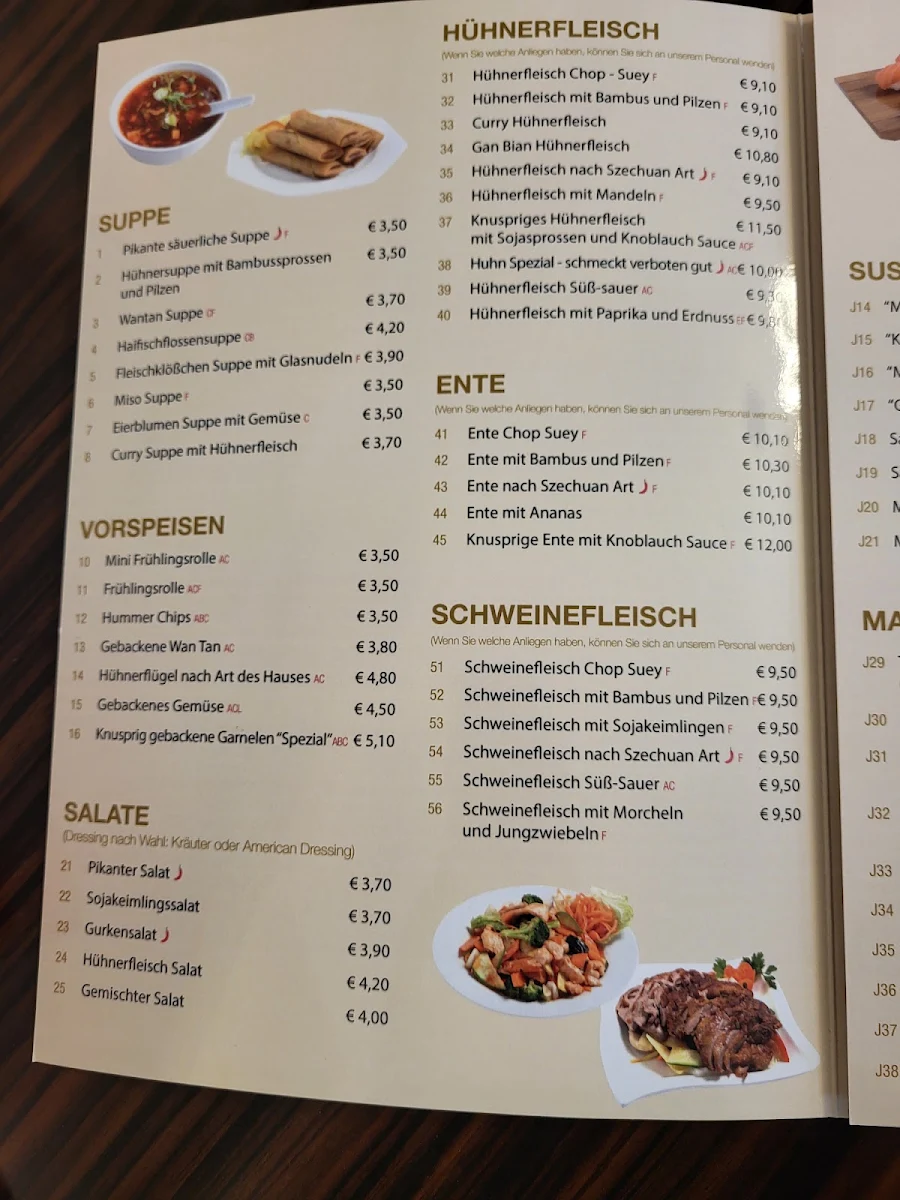 Speisekarte photo 1