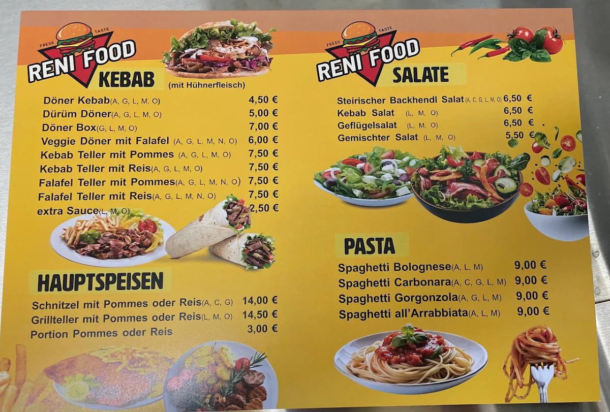 Speisekarte photo 2
