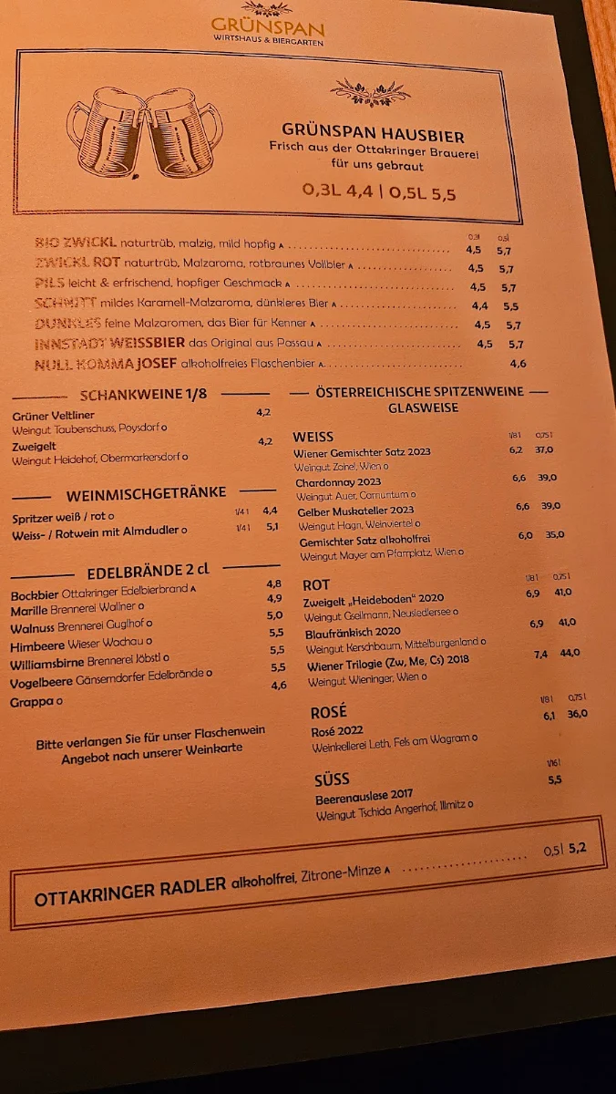 Speisekarte photo 5