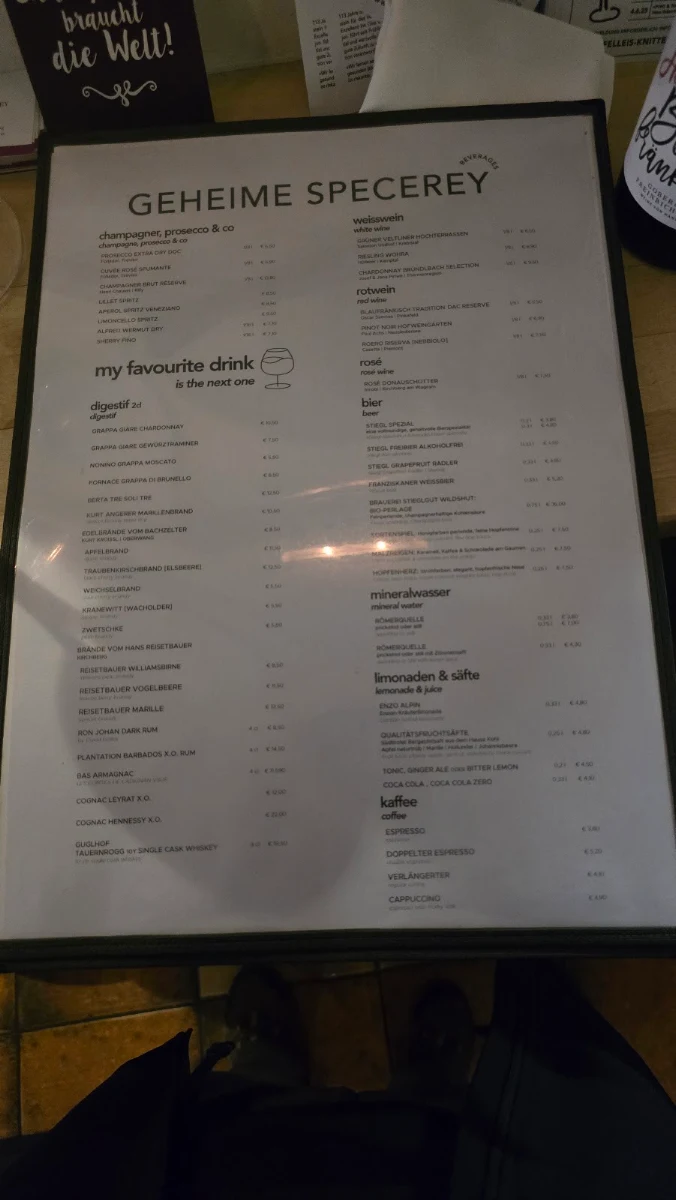 Speisekarte photo 9