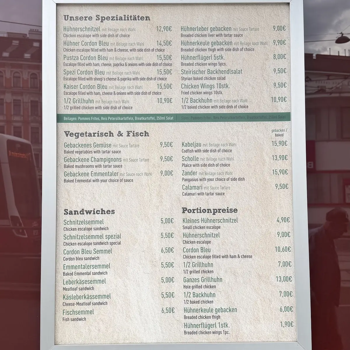 Speisekarte photo 2