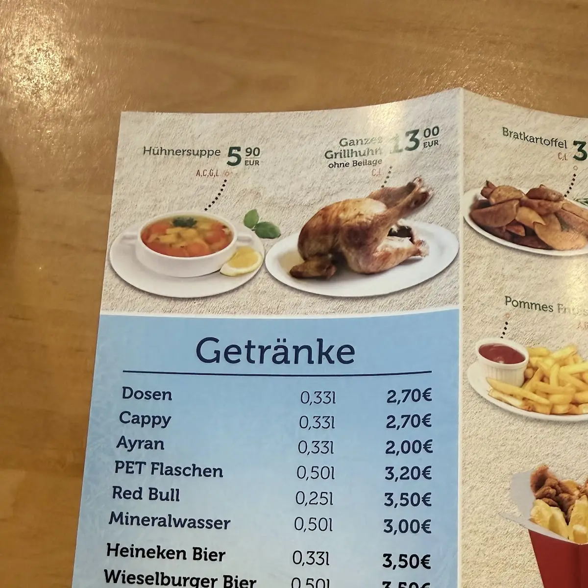 Speisekarte photo 3