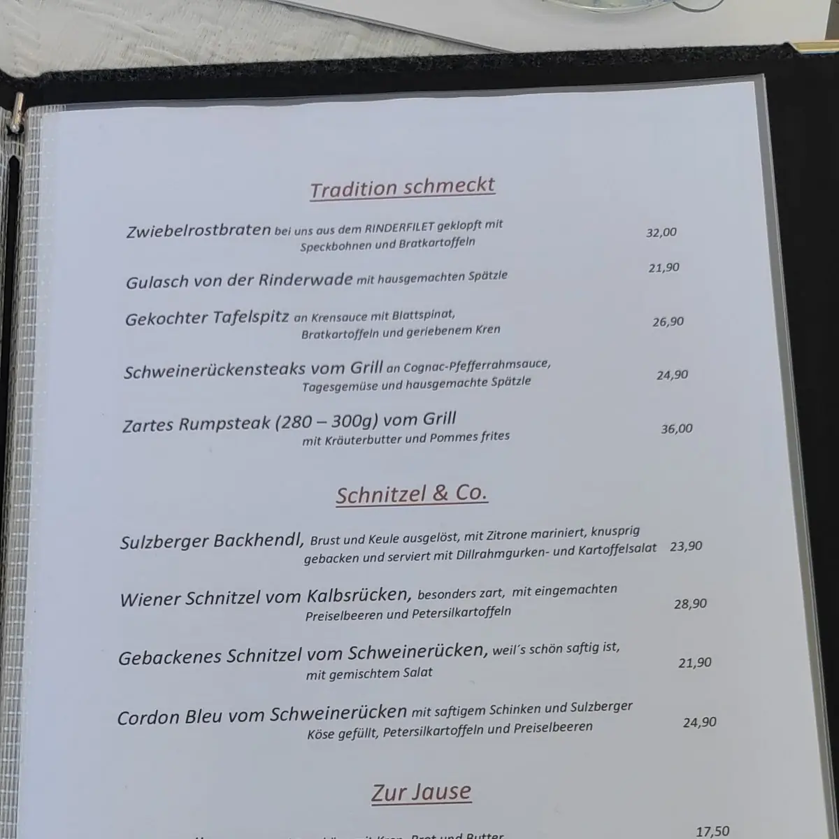 Speisekarte photo 8