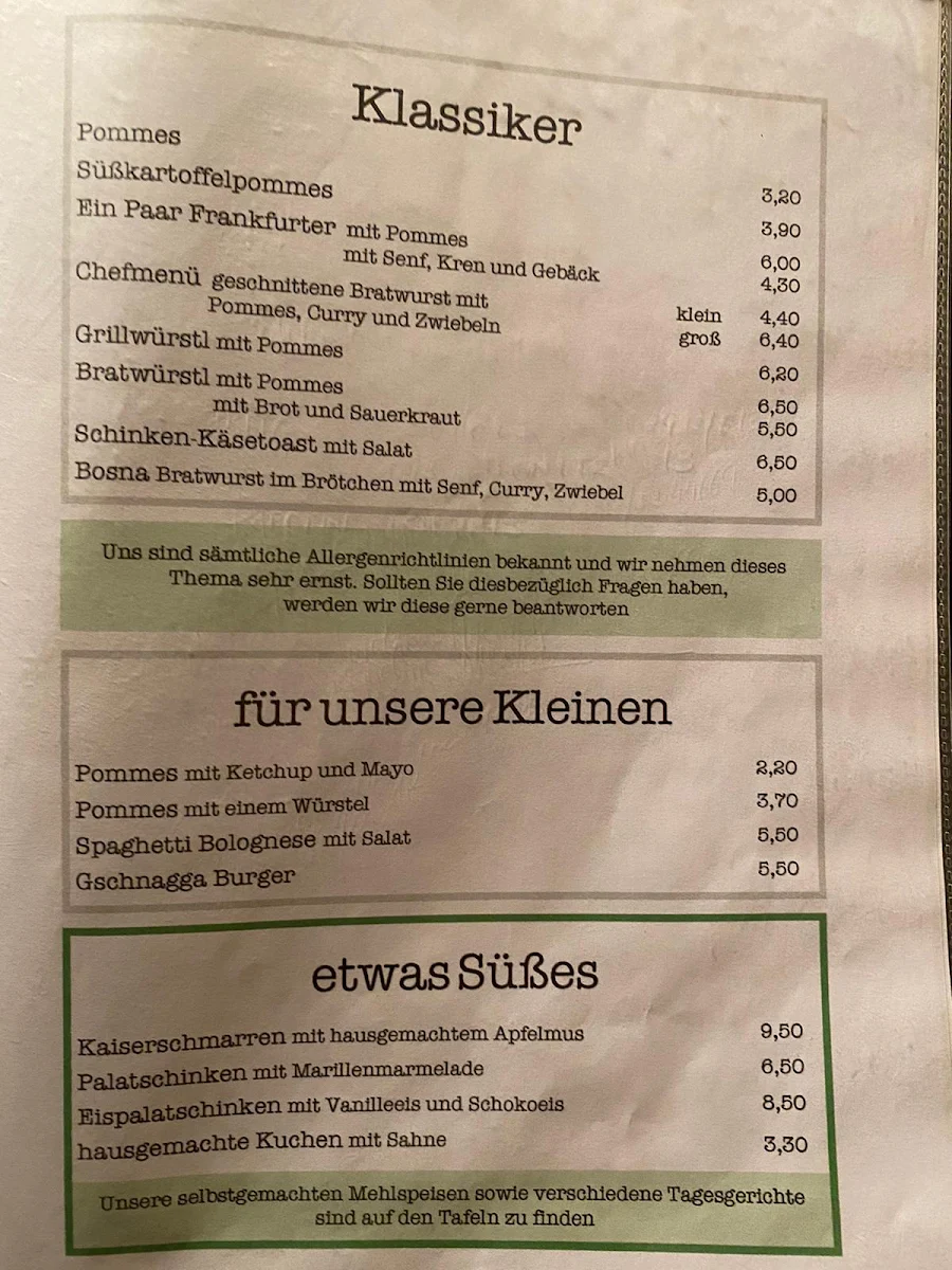 Speisekarte photo 5
