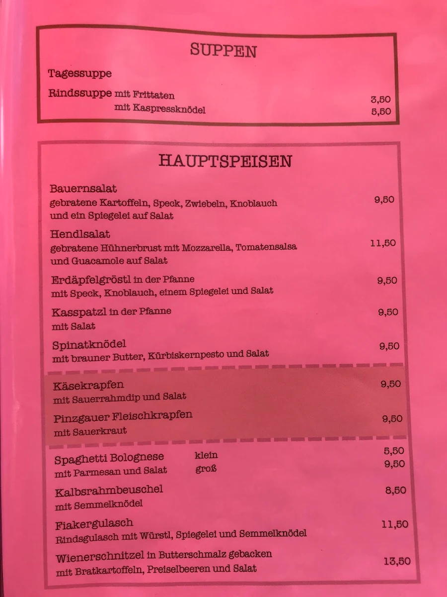 Speisekarte photo 7