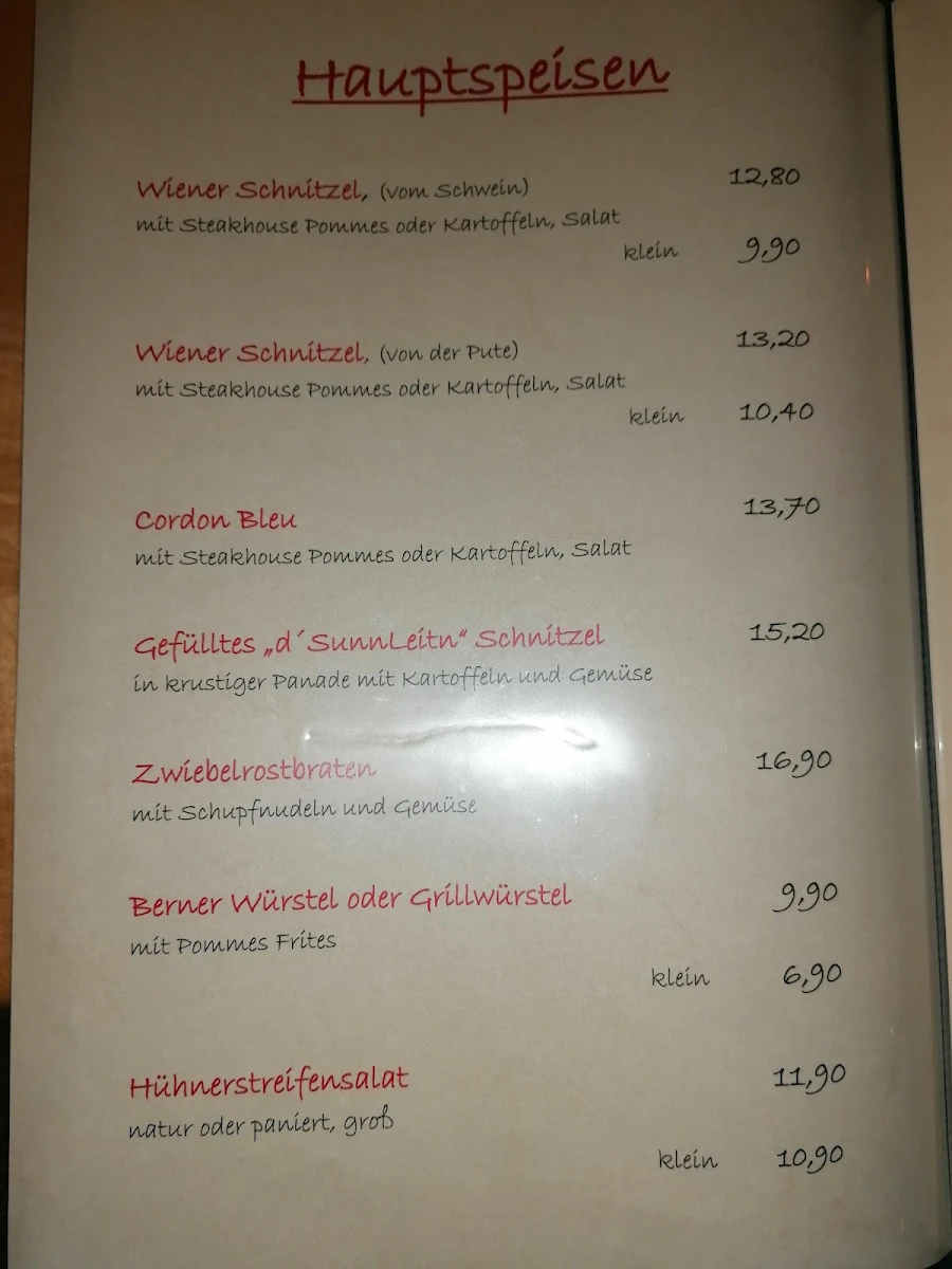 Speisekarte photo 5