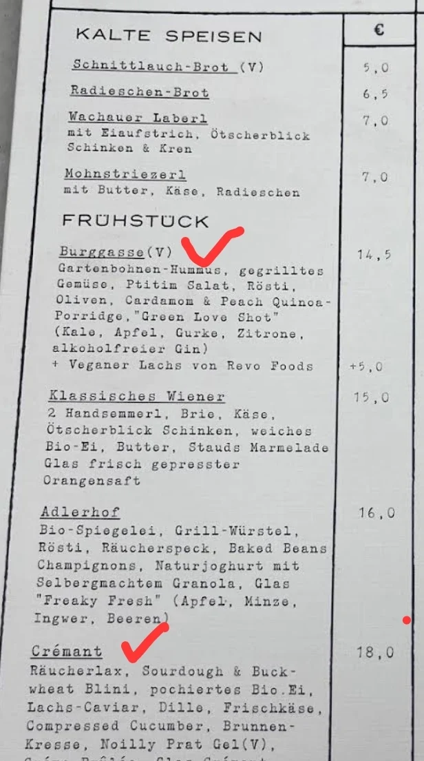 Speisekarte photo 4