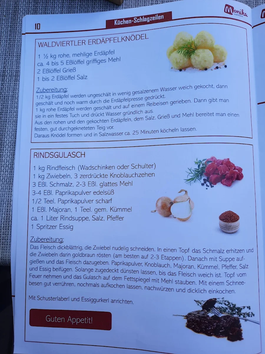 Speisekarte photo 2