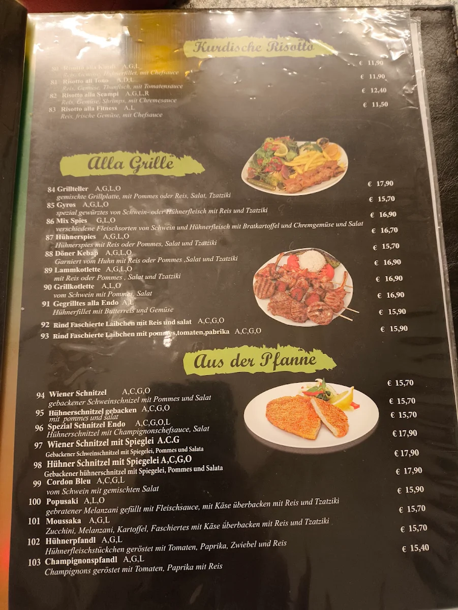 Speisekarte photo 1