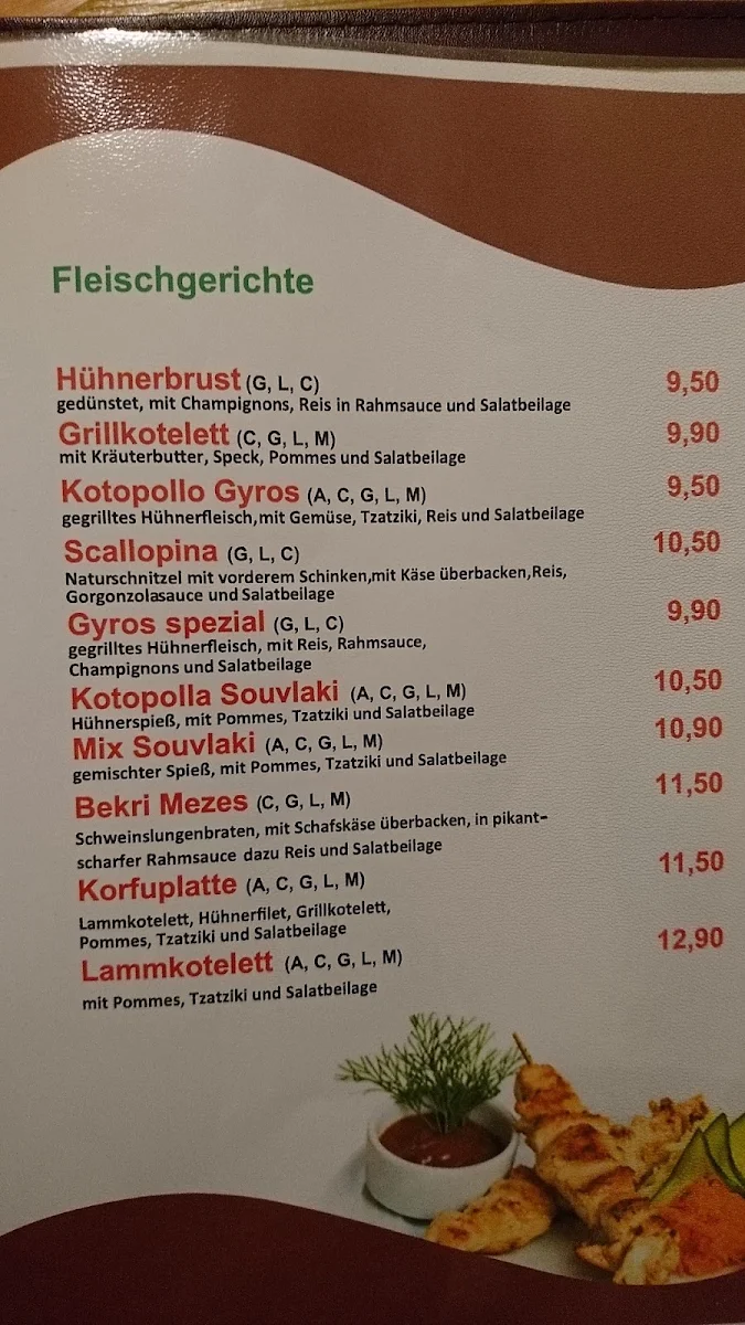 Speisekarte photo 7