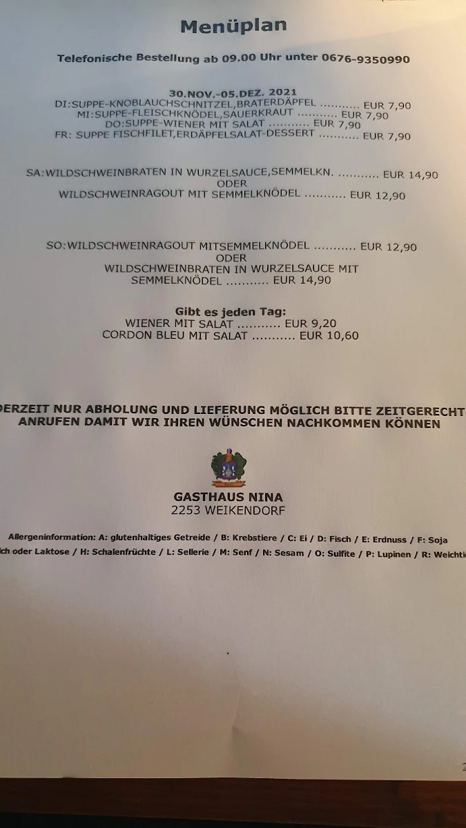 Speisekarte photo 6