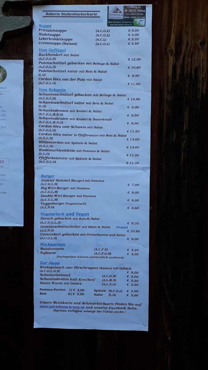 Speisekarte photo 8