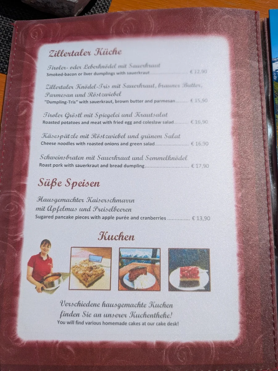 Speisekarte photo 1
