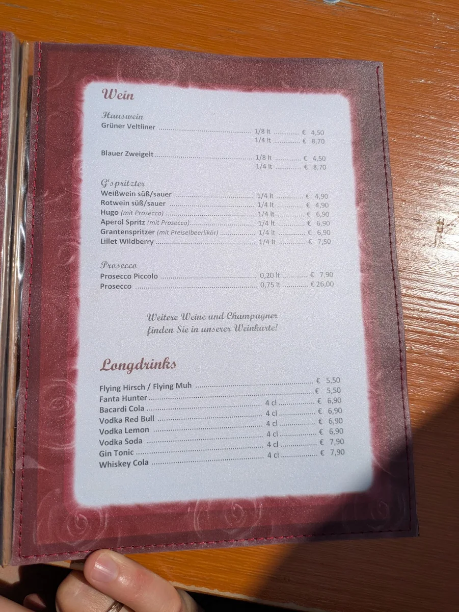 Speisekarte photo 4