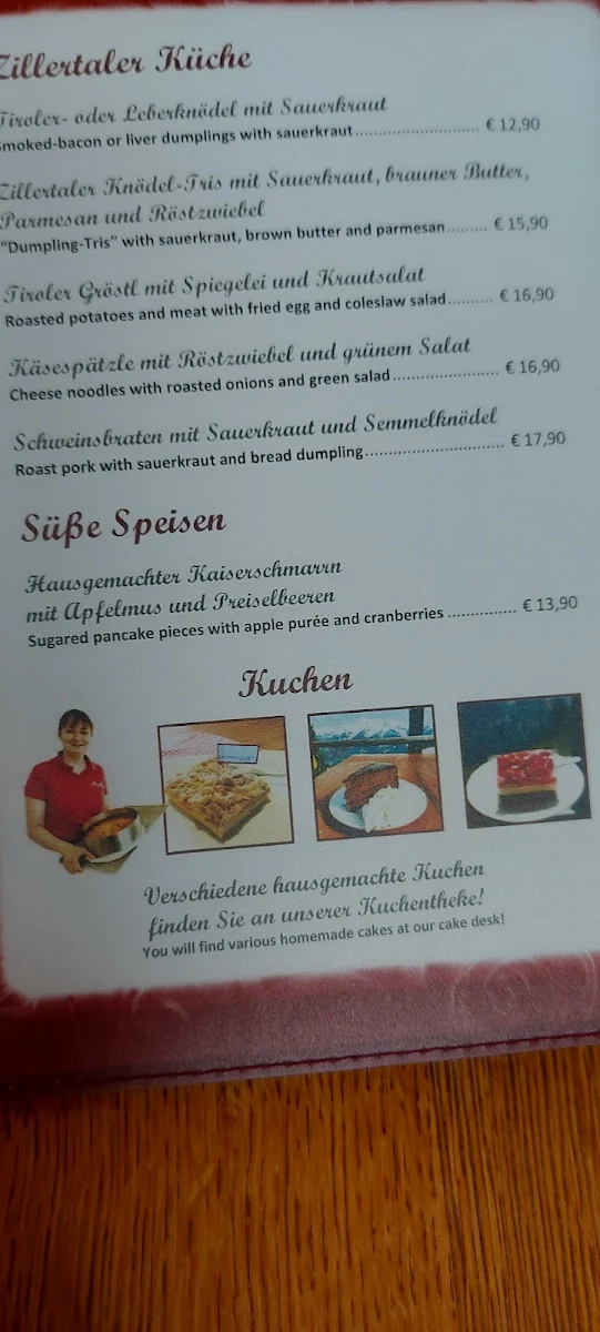 Speisekarte photo 9