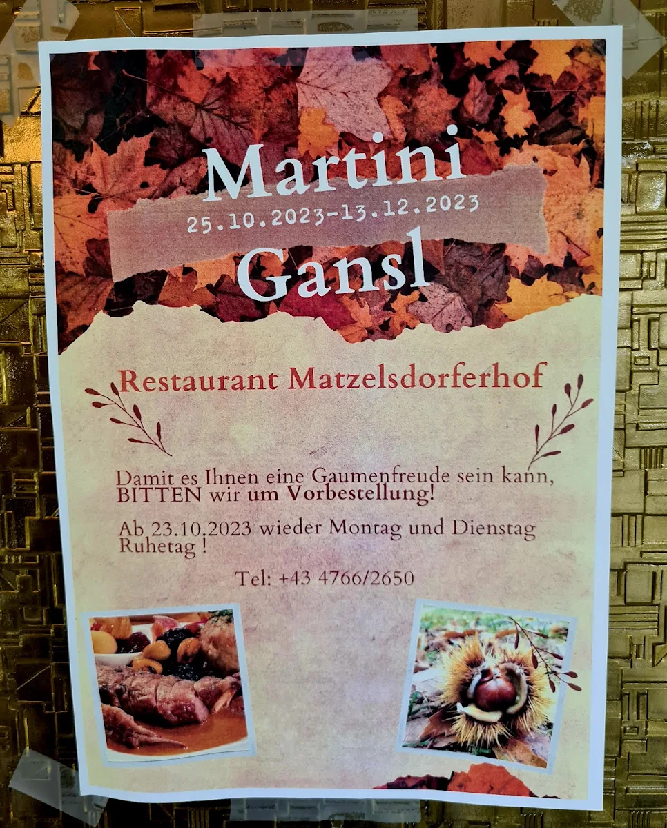 Speisekarte photo 1