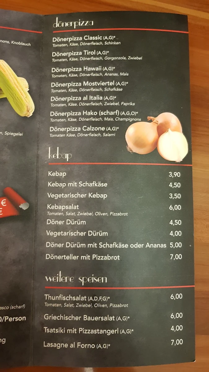 Speisekarte photo 2