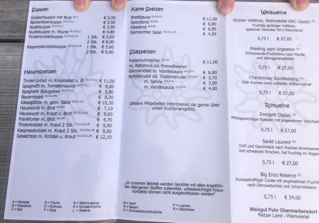 Speisekarte photo 6