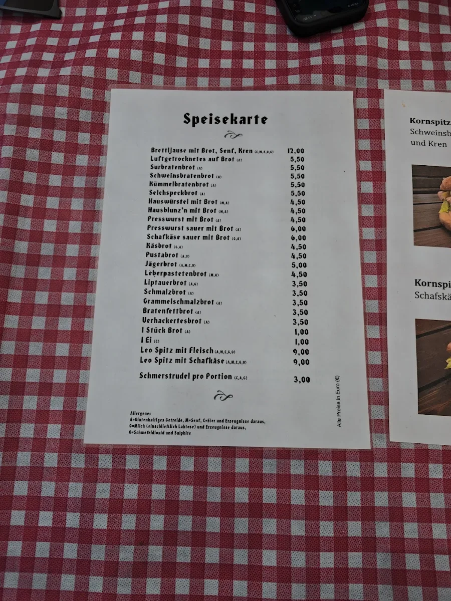 Speisekarte photo 5