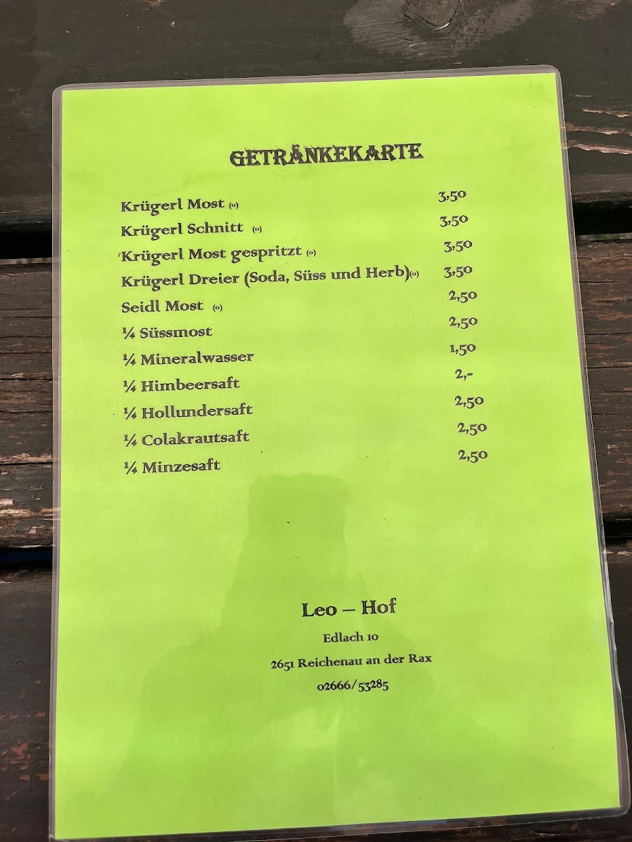 Speisekarte photo 7