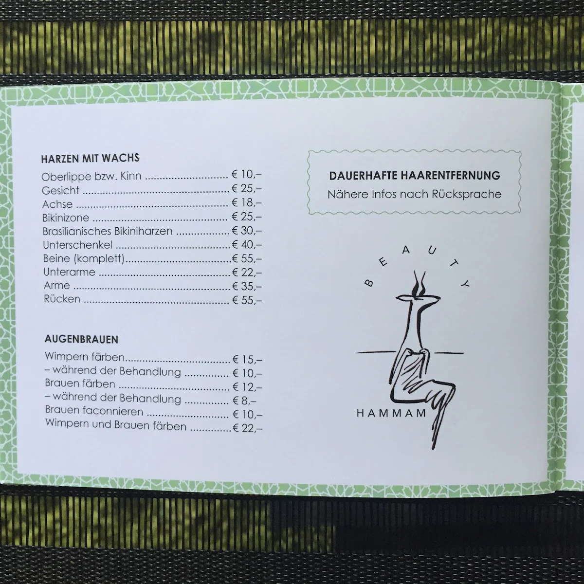 Speisekarte photo 8