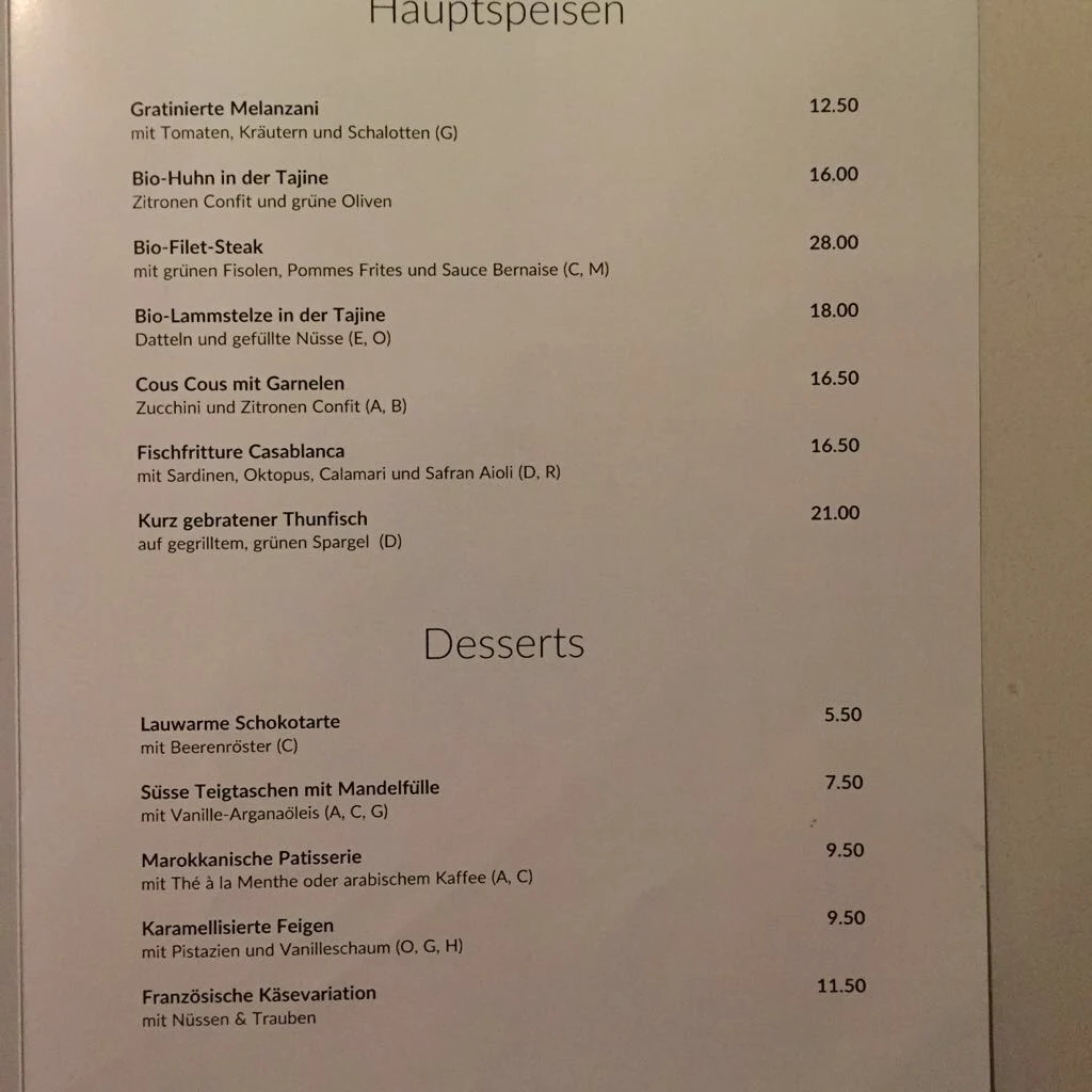 Speisekarte photo 9