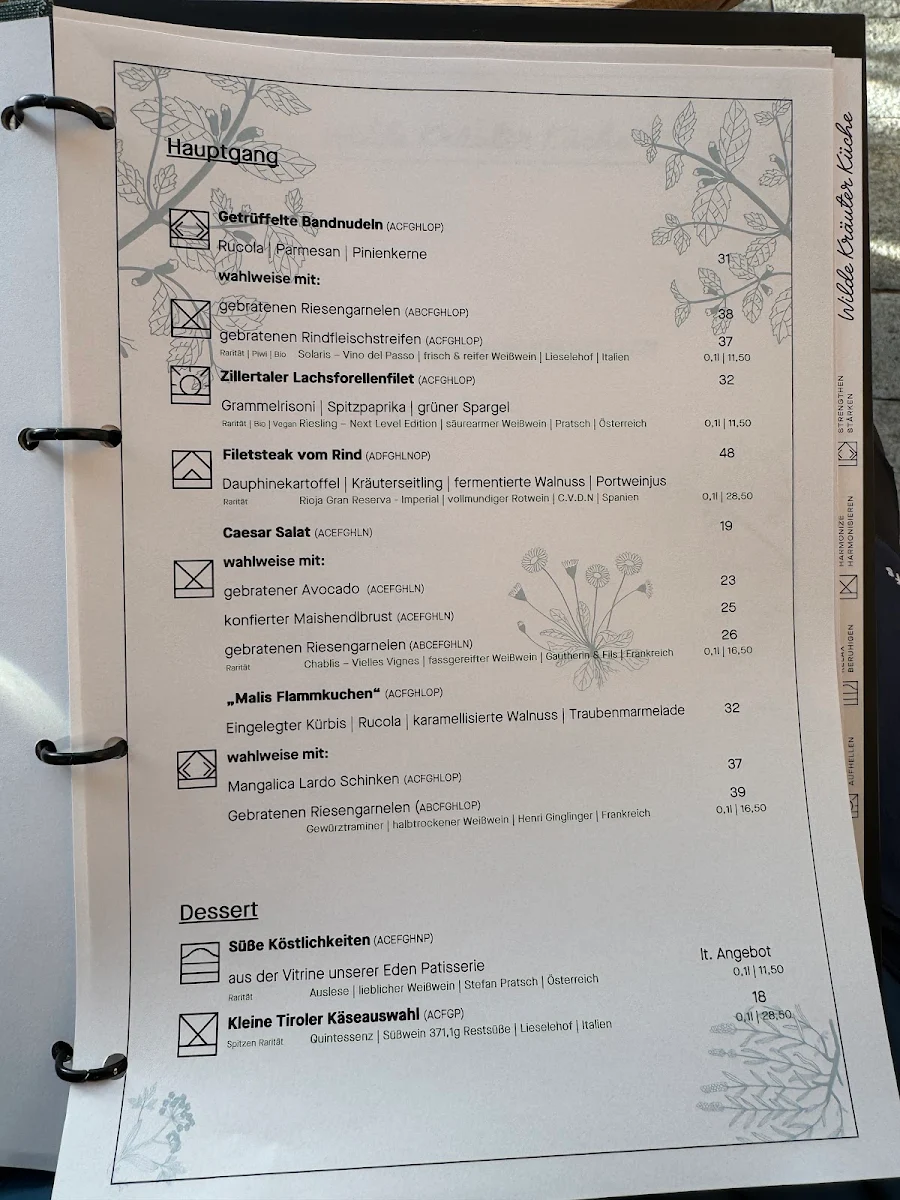 Speisekarte photo 1