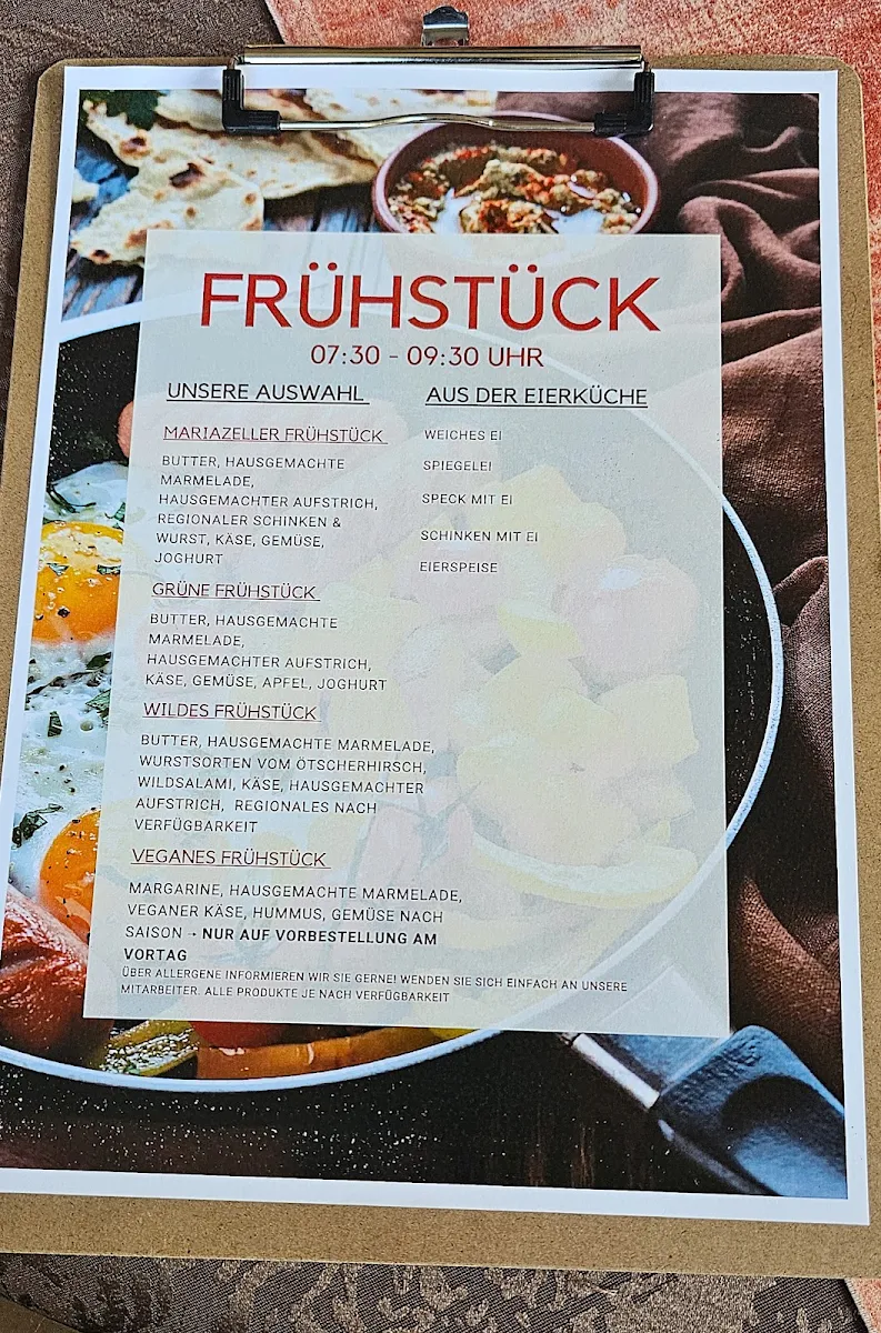 Speisekarte photo 1