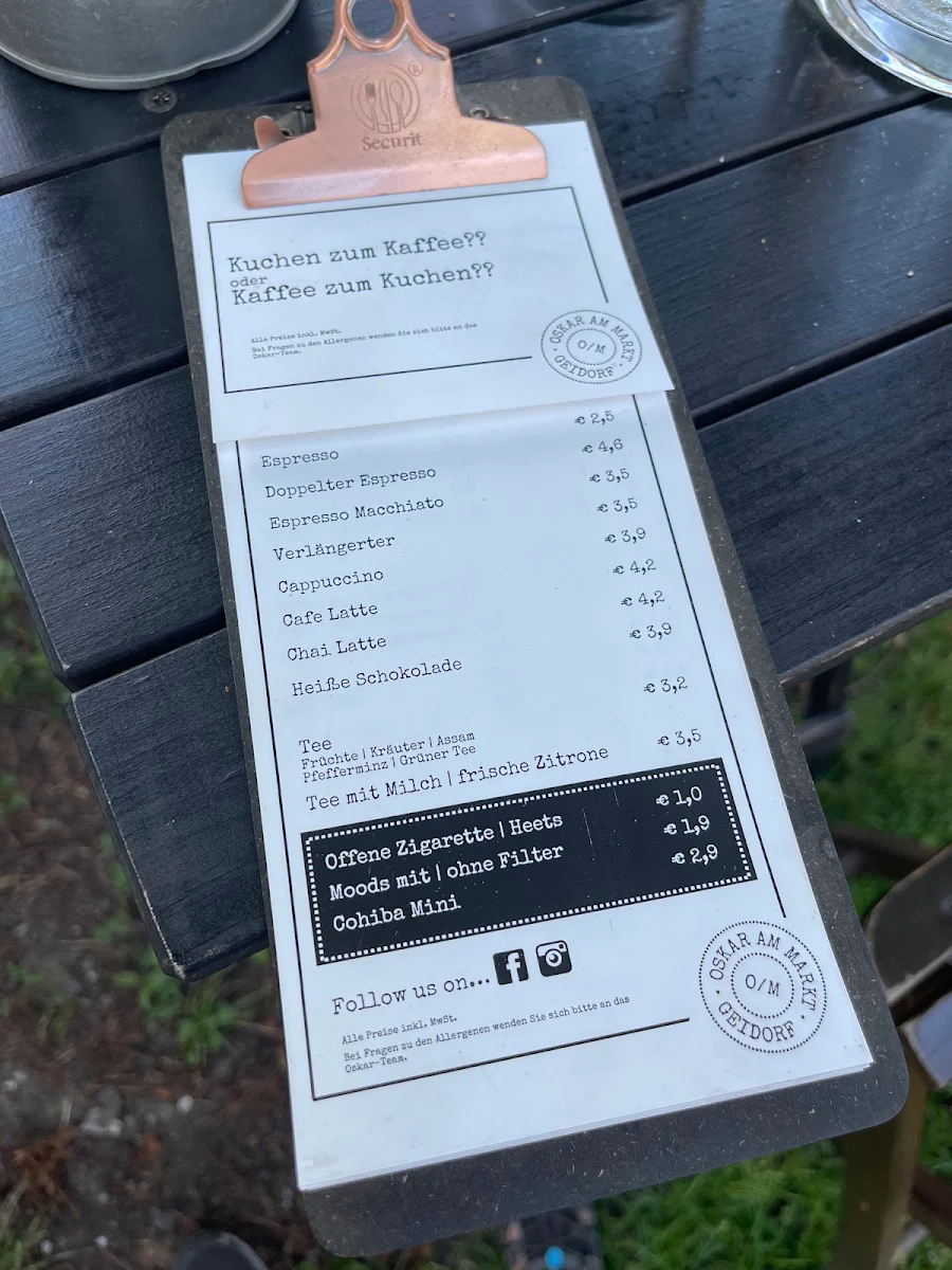 Speisekarte photo 1