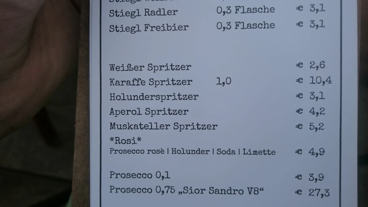 Speisekarte photo 2