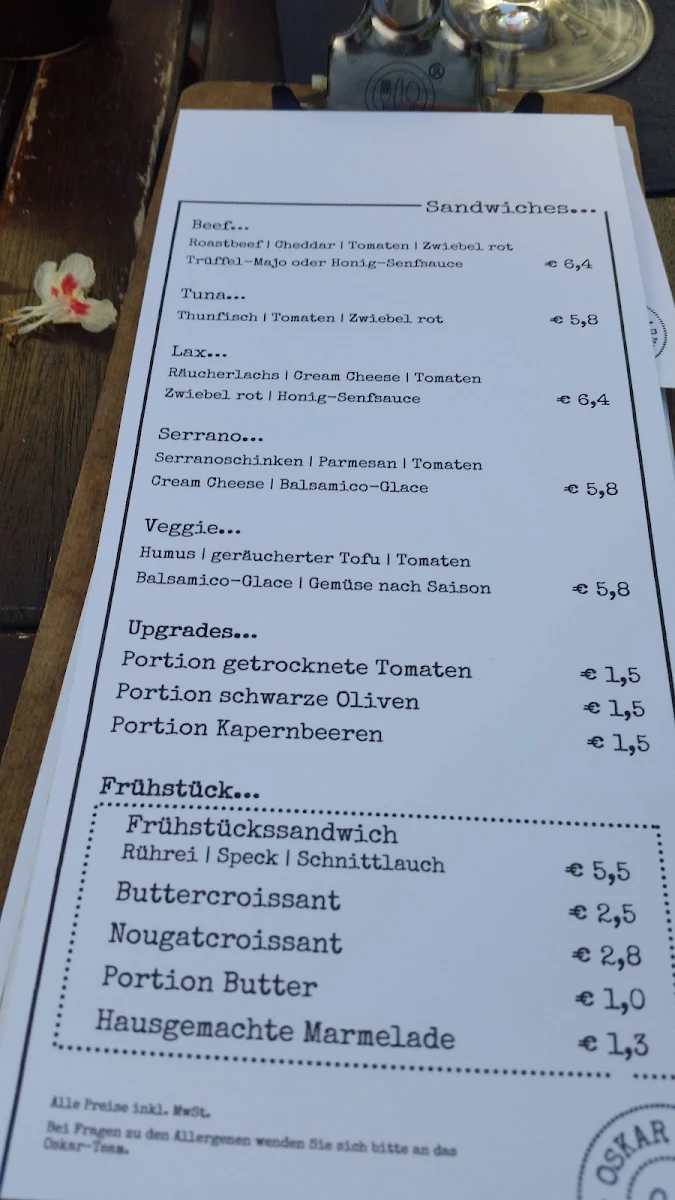 Speisekarte photo 3