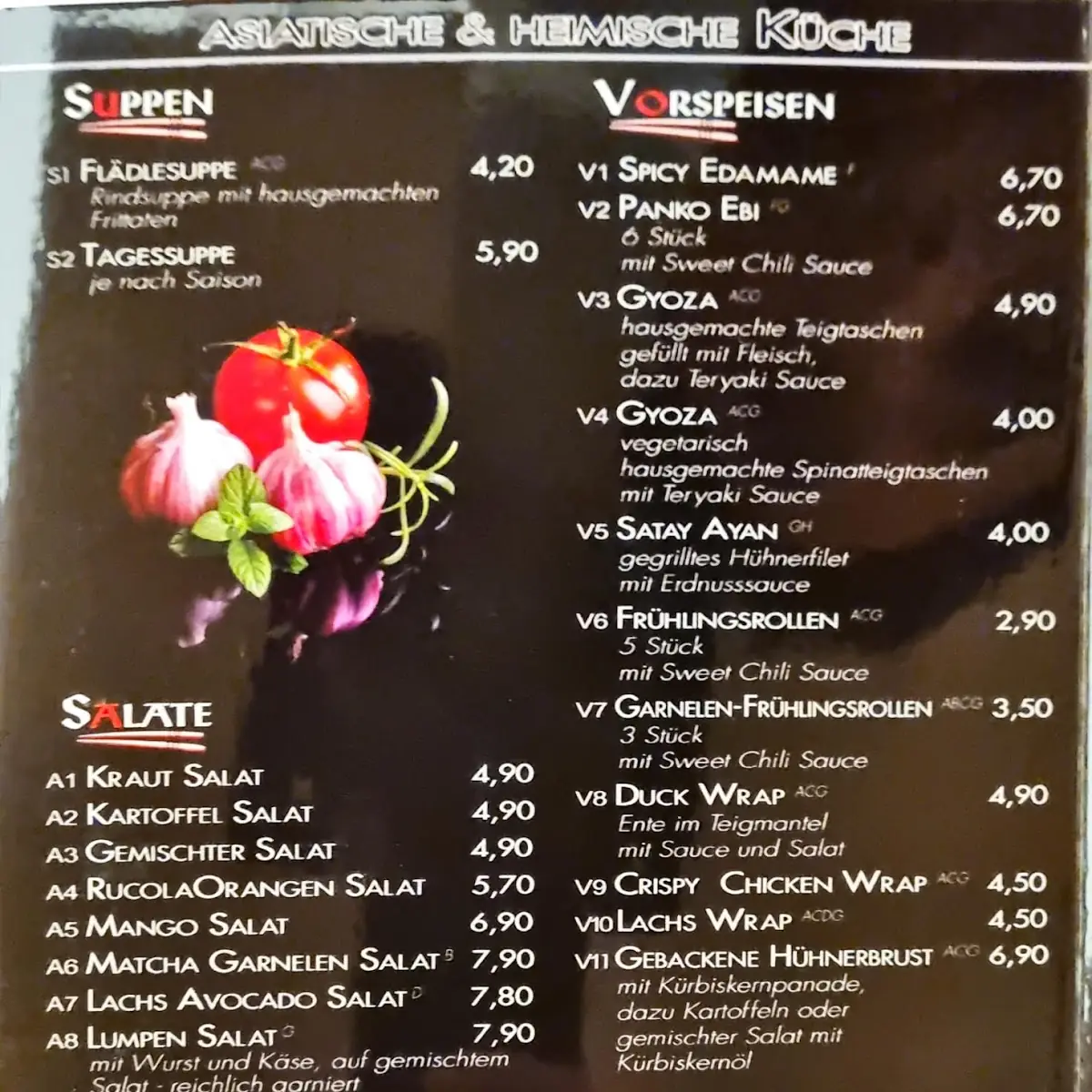 Speisekarte photo 3