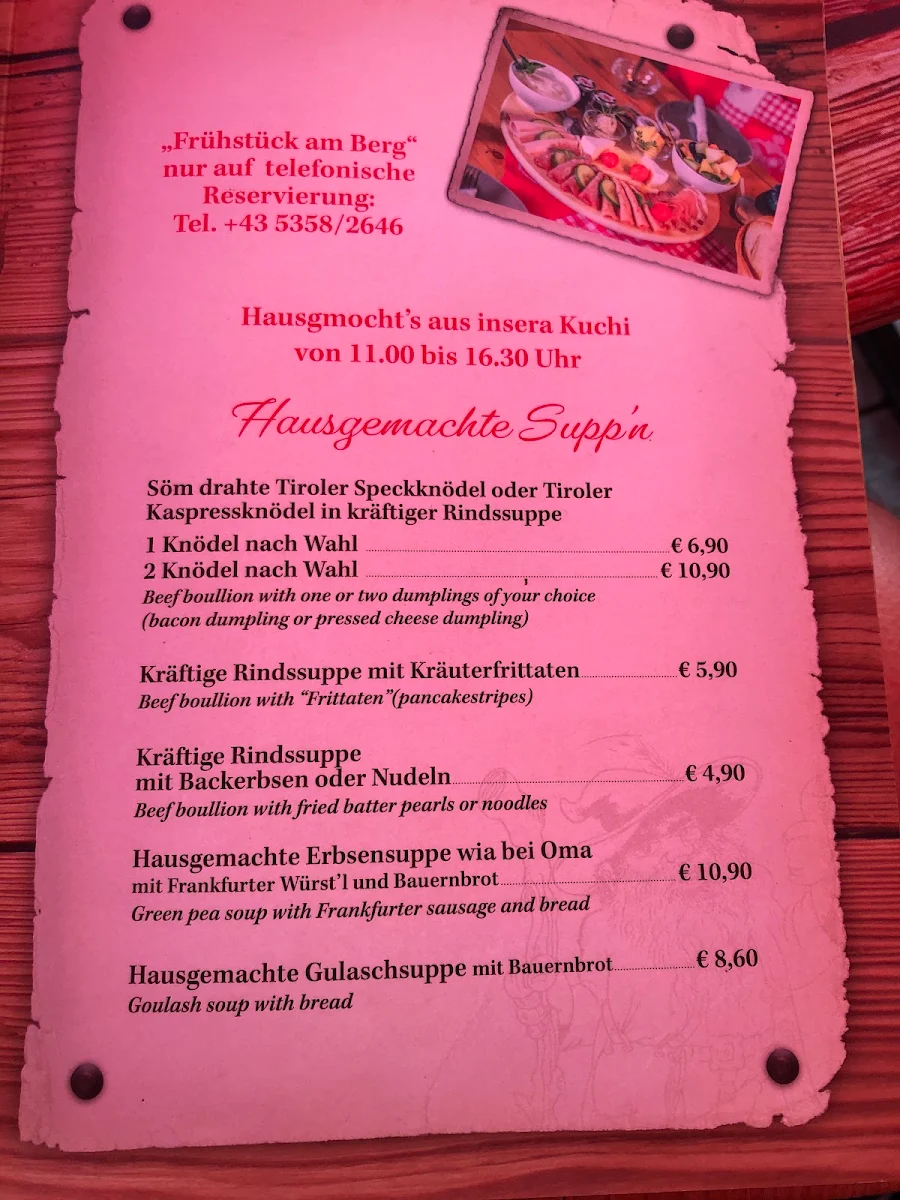 Speisekarte photo 6