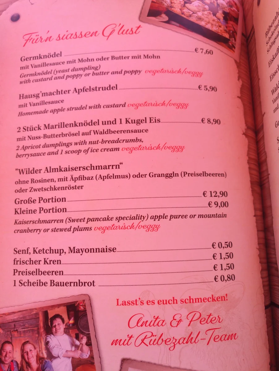 Speisekarte photo 9