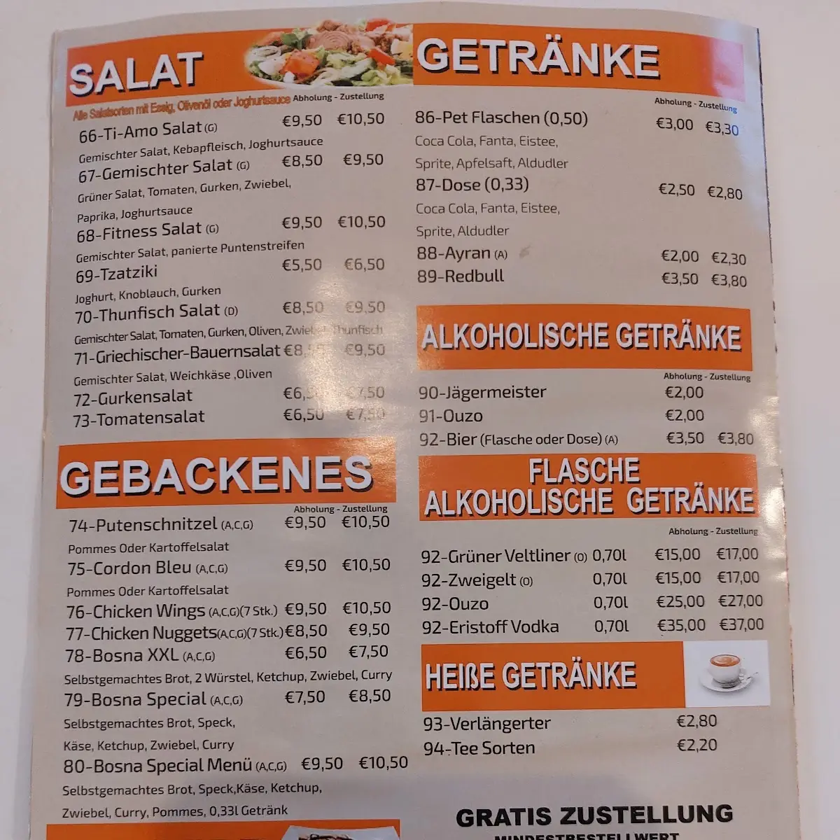 Speisekarte photo 6