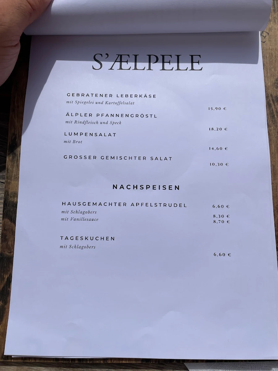 Speisekarte photo 4