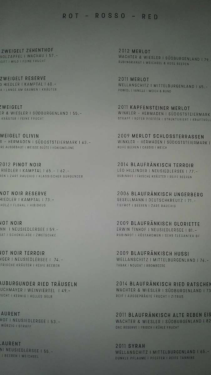 Speisekarte photo 6