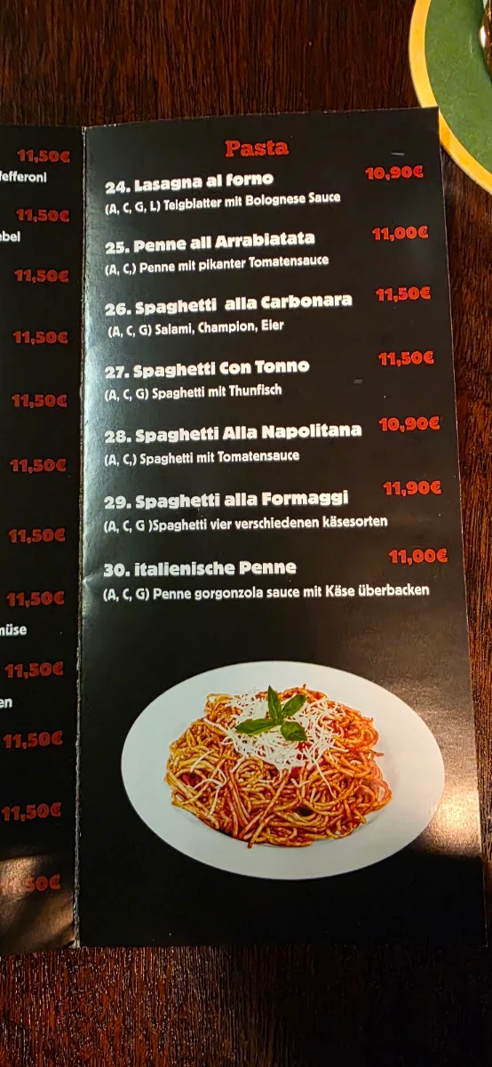 Speisekarte photo 8