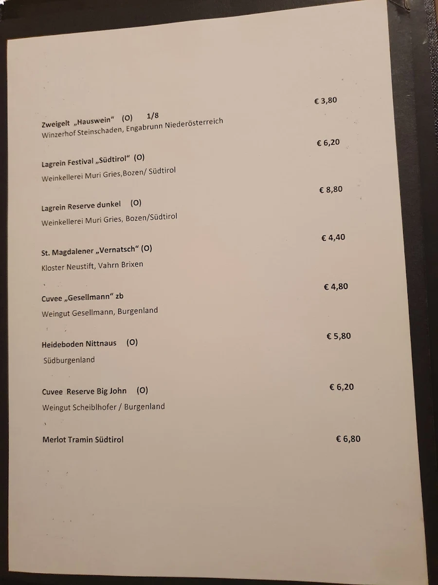 Speisekarte photo 2