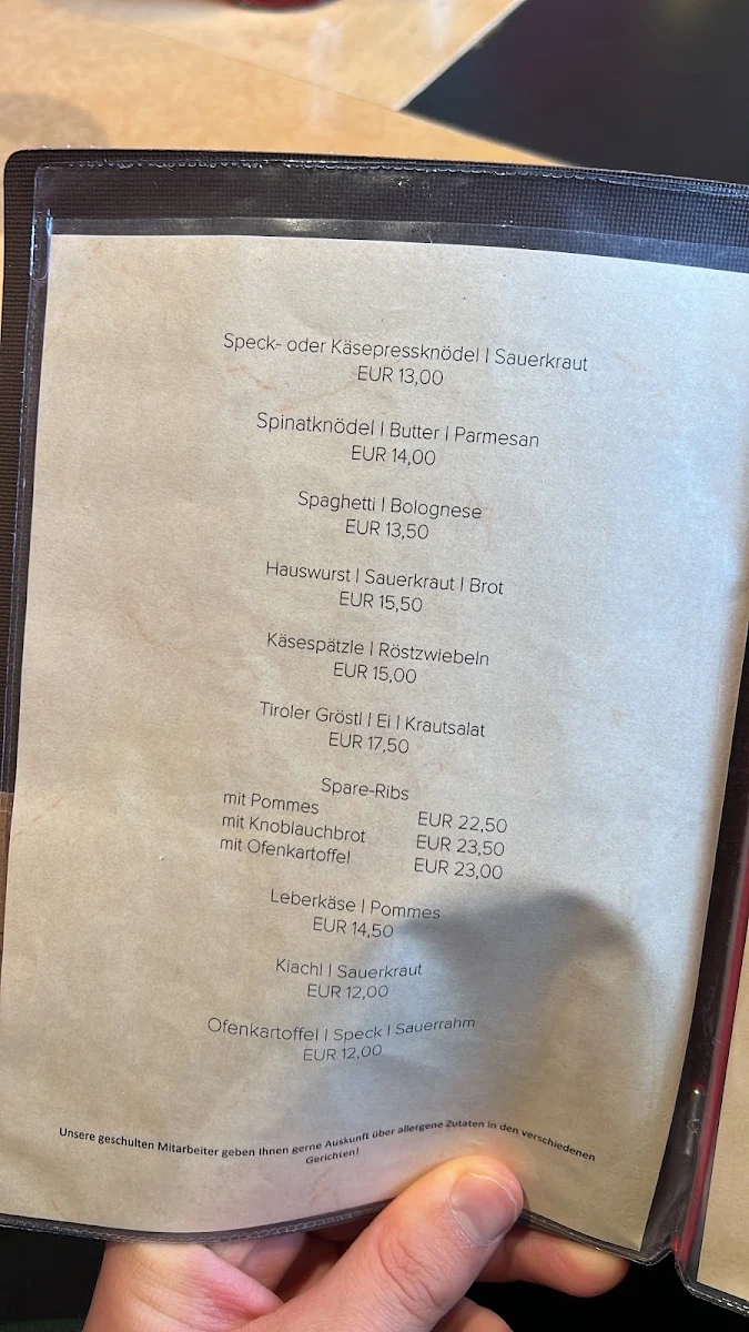 Speisekarte photo 5