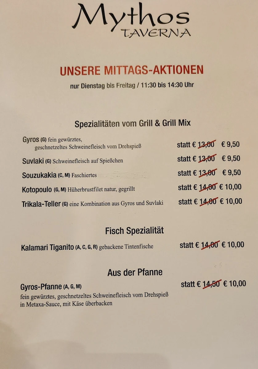 Speisekarte photo 4