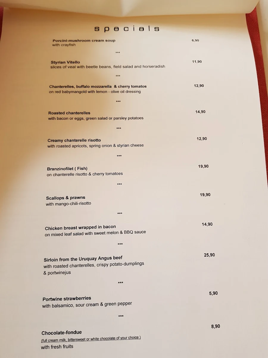 Speisekarte photo 7