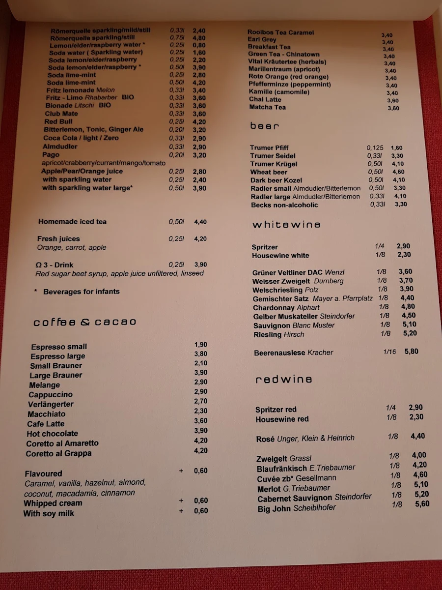 Speisekarte photo 8
