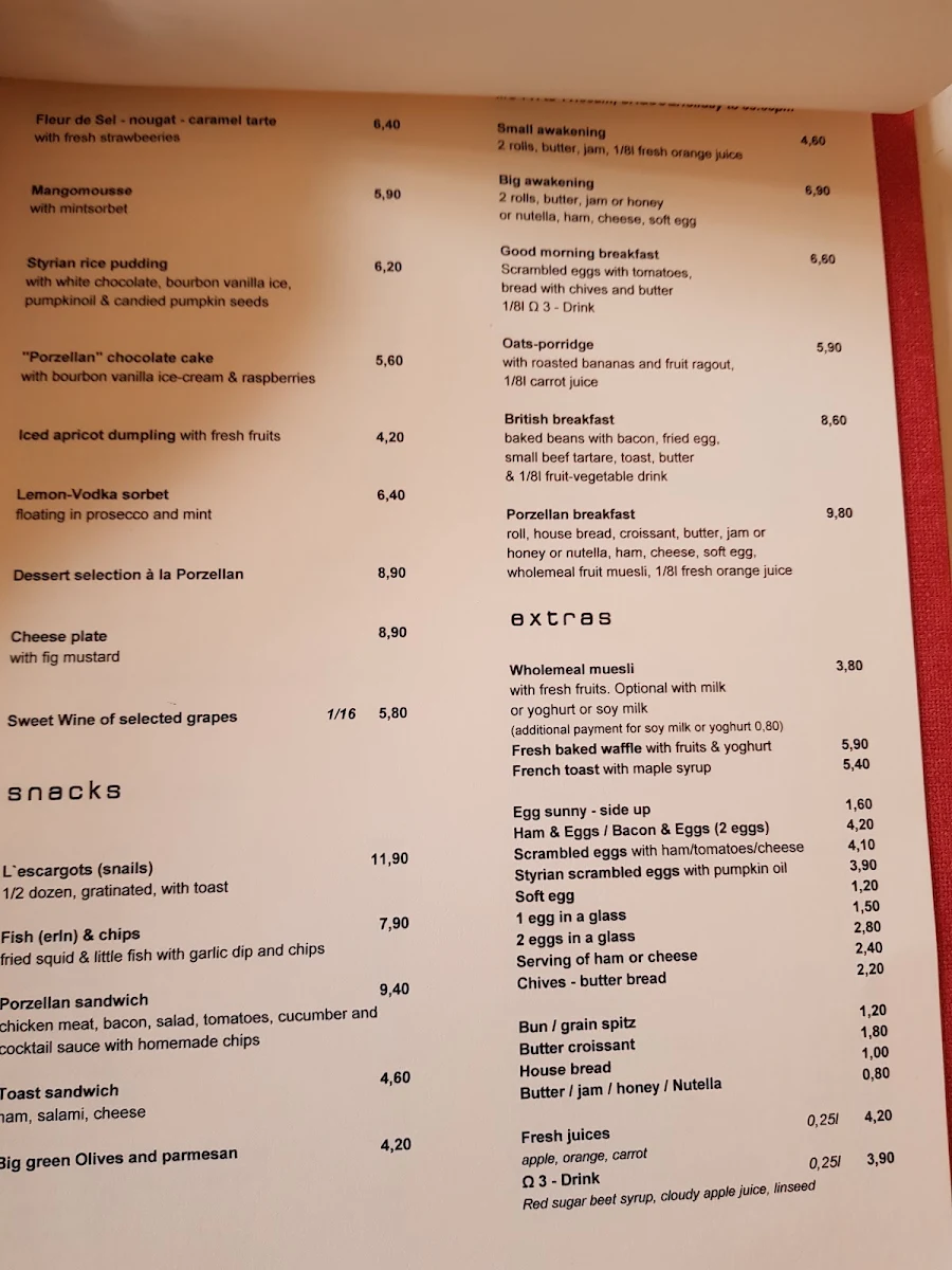 Speisekarte photo 9