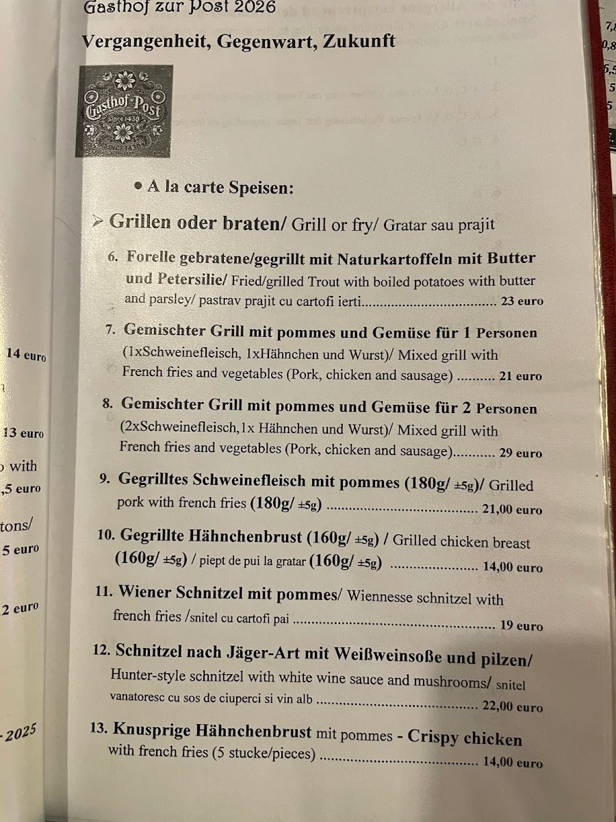 Speisekarte photo 3