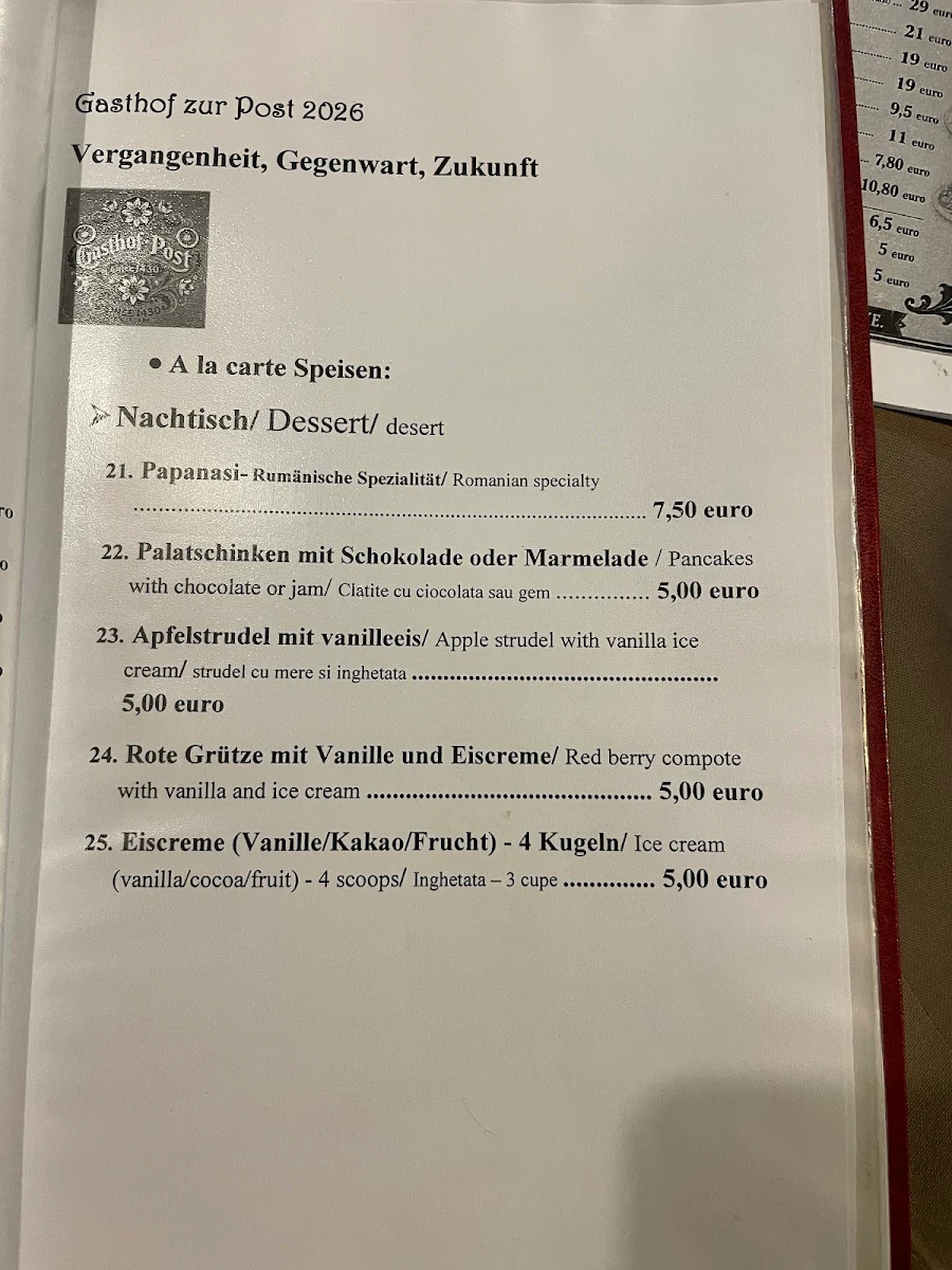 Speisekarte photo 5